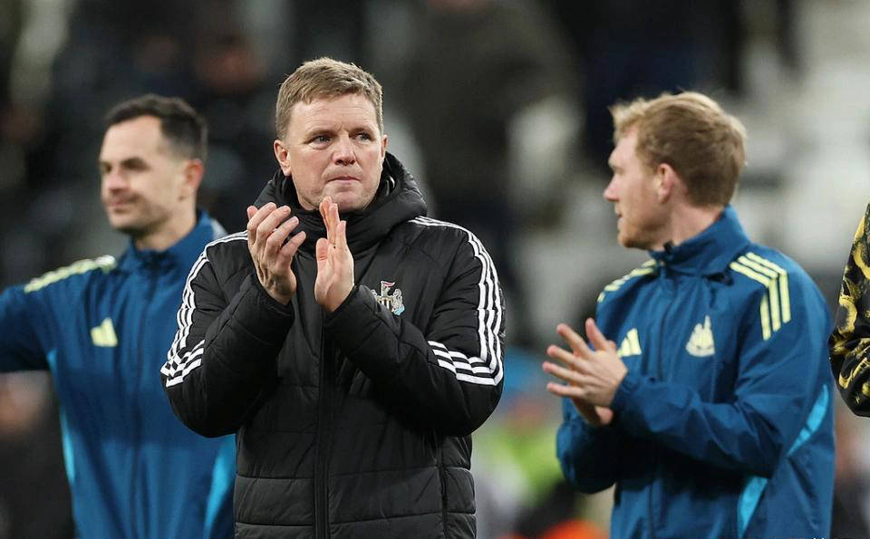 纽卡斯尔面临三月地狱赛程:14天内5场恶战连踢曼联、曼城、巴萨和切尔西